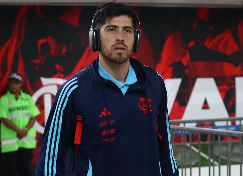 Rossi, do Flamengo, no Maracanã (Foto: Divulgação/Flamengo)