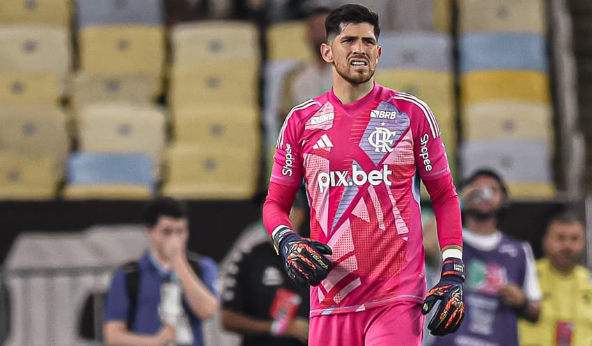 Rossi durante jogo do Flamengo (Foto: Paula Reis/Flamengo)