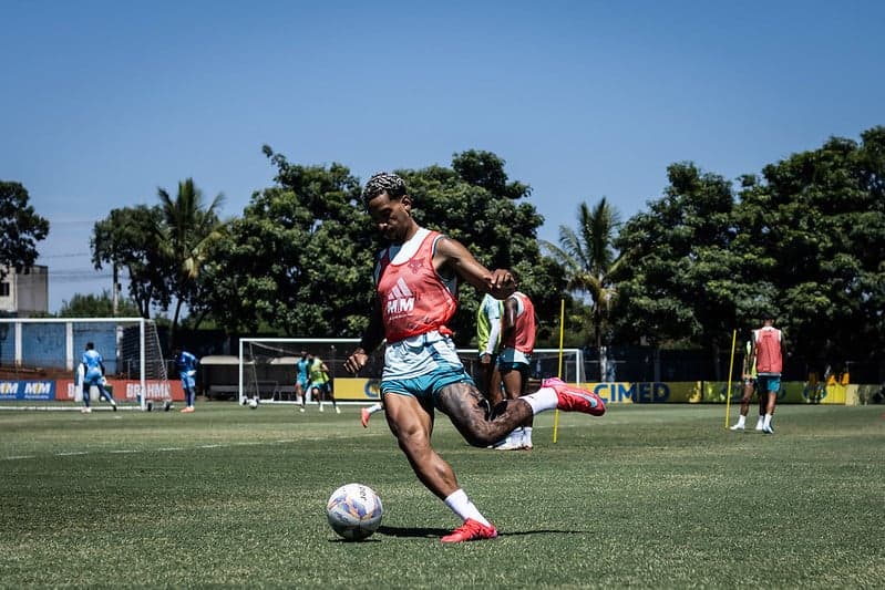 Matheus Pereira, do Cruzeiro (Foto: Gustavo Aleixo/Cruzeiro)