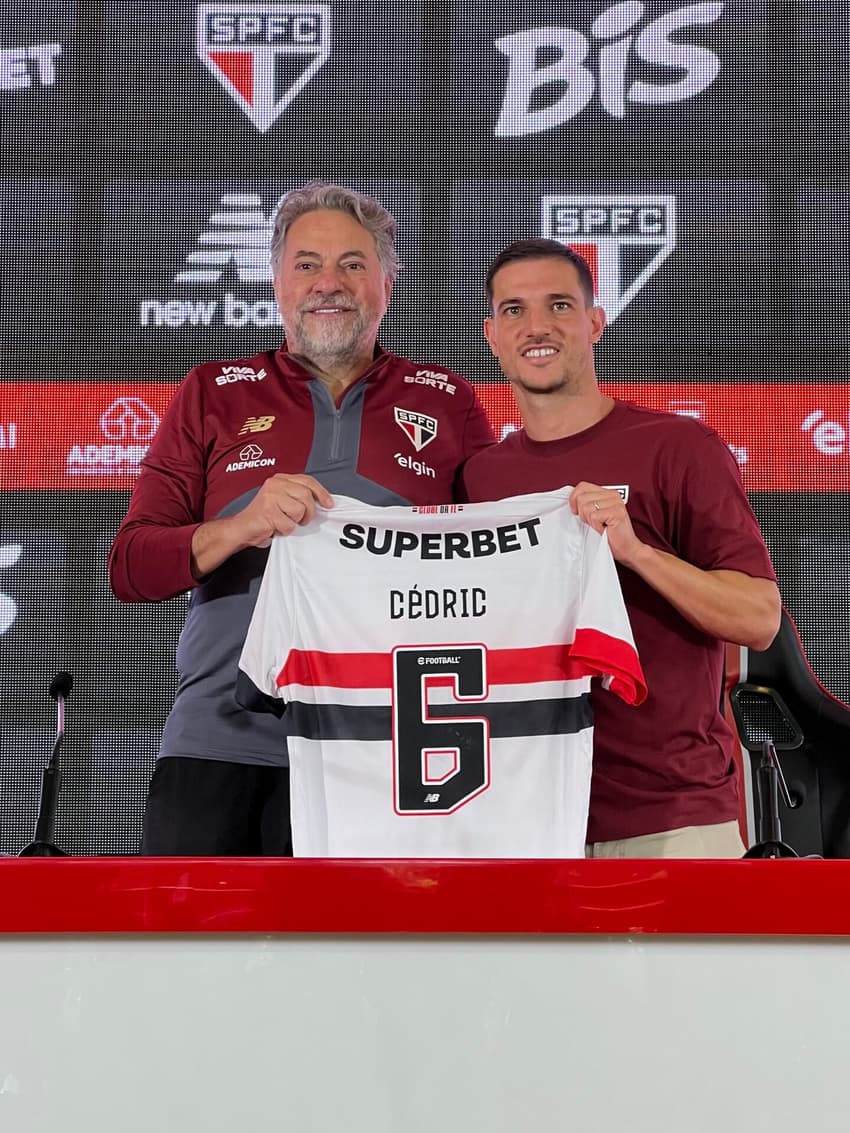 Cédric, lateral-direito do São Paulo