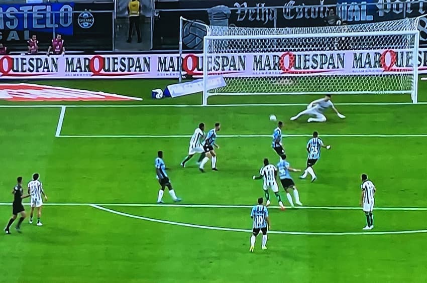 Grêmio x Juventude - Gol de Batalla. Foto: Reprodução