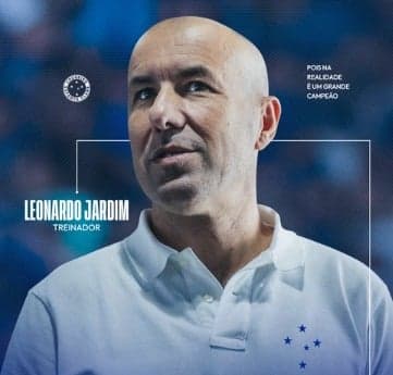 Leonardo Jardim, técnico do Cruzeiro (Foto: Reprodução X/Cruzeiro)