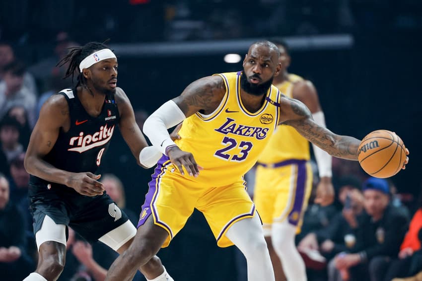 Los Angeles Lakers v Portland Trail Blazers