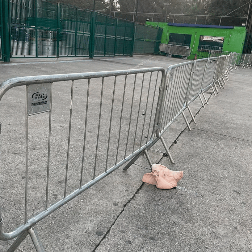 Nova cabeça de porco pé deixada no Allianz Parque antes de Palmieras x Corinthians