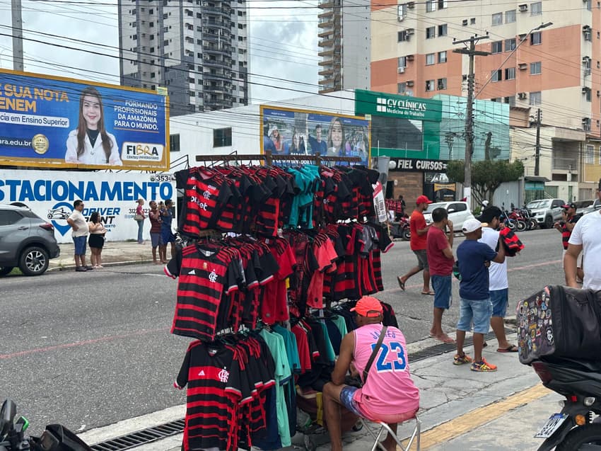 Torcedores do Flamengo em Belém (PA)