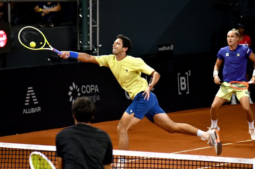 Rafael Matos e Marcelo Melo venceram mais uma e estão na semifinal do Rio Open