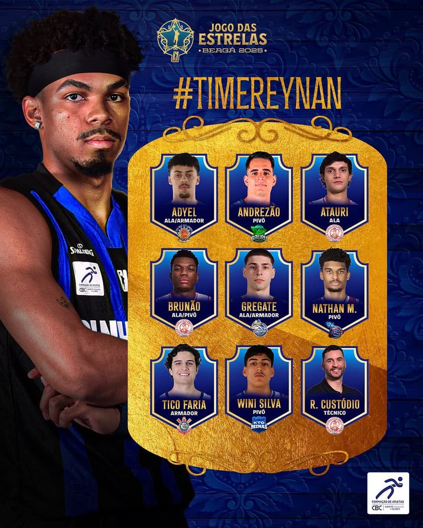 Time Reynan - Jogo das Estrelas 2025 - NBB