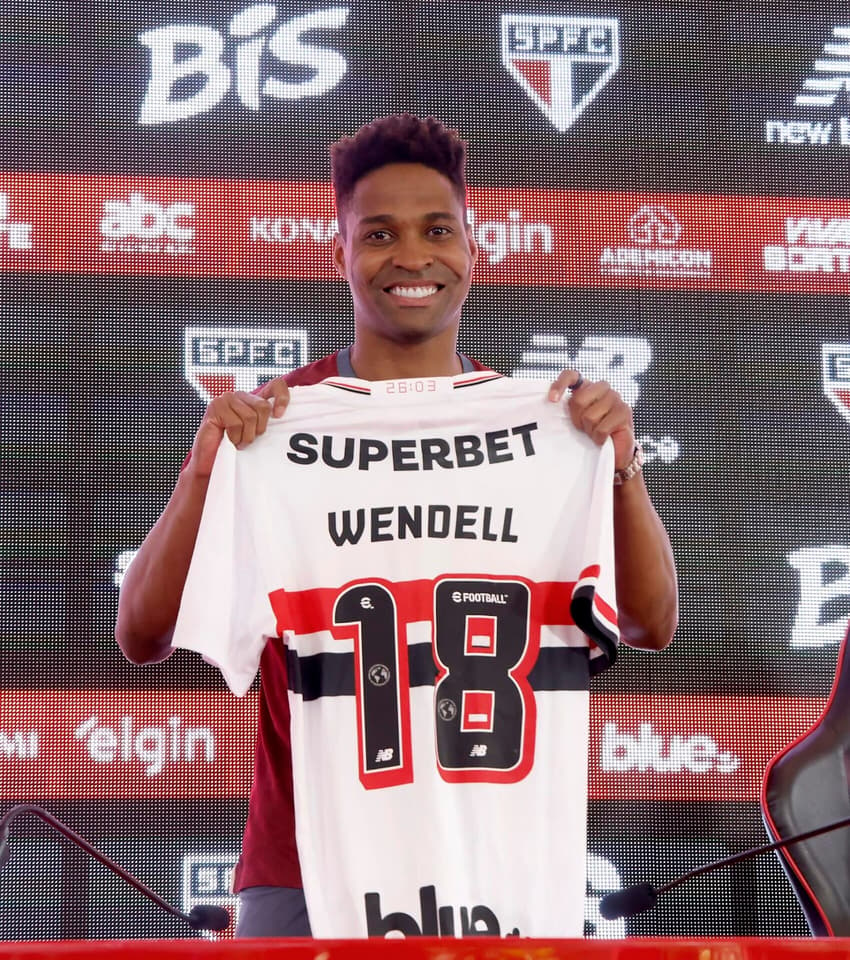 Wendell apresentado no São Paulo