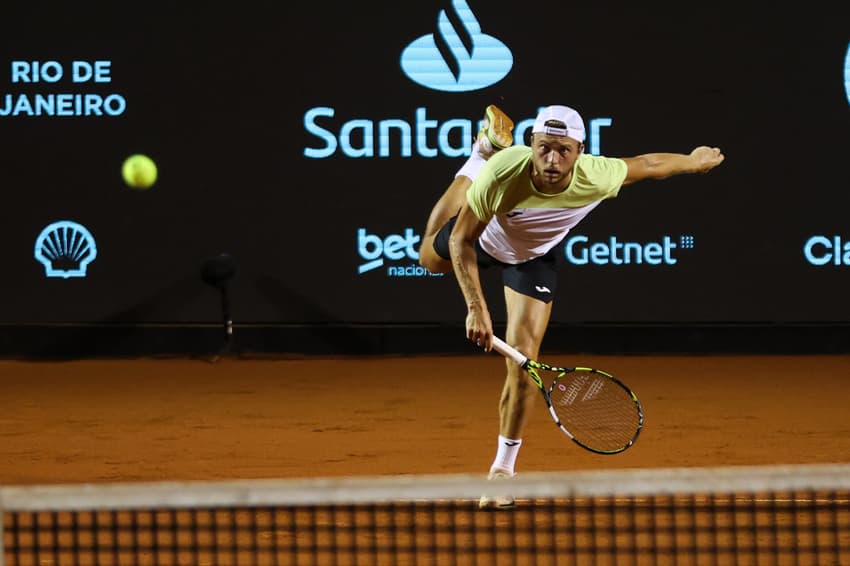 Alexandre Muller está nas quartas de final do Rio Open