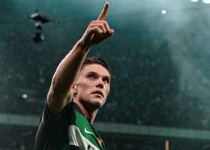 Viktor Gyokeres é promessa de gols pela Champions League (Foto: Reprodução/Instagram)