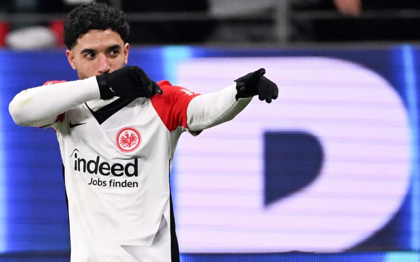 Antes de se juntar ao Manchester City, Marmoush havia participado diretamente de 25 gols na temporada pelo Frankfurt (Foto: Kirill Kudtsev/AFP)