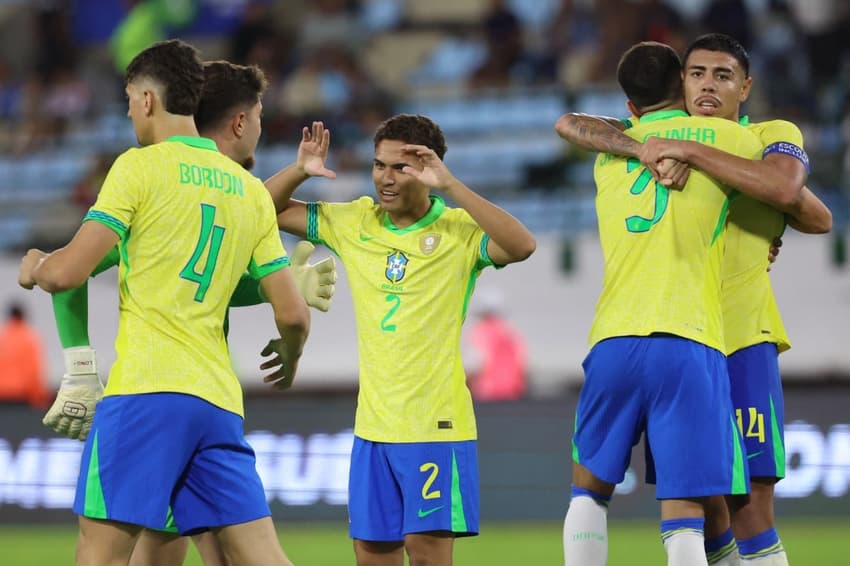 Jogos de Hoje: Brasil Sub-20 tem mais um desafio pelo Sul-Americano (Foto: Edixon GAMEZ / AFP)