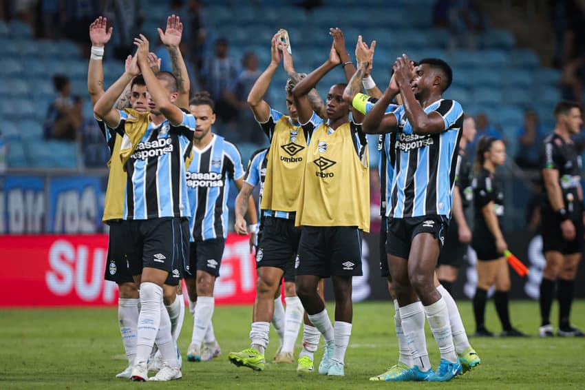 Jogos de hoje: Grêmio entra em campo pelo Campeonato Gaúcho 2025 (Foto: Maxi Franzoi/AGIF)