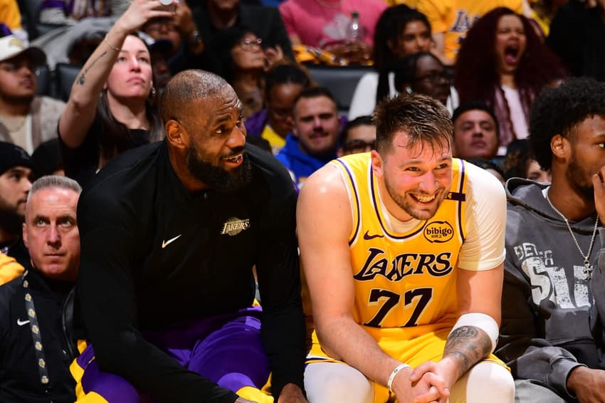 LeBron James - Luka Doncic - Los Angeles Lakers