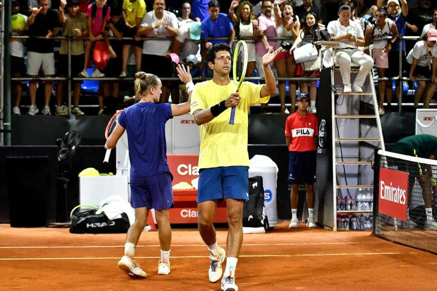 Marcelo Melo e Rafael Matos avançam nas Duplas no Rio Open