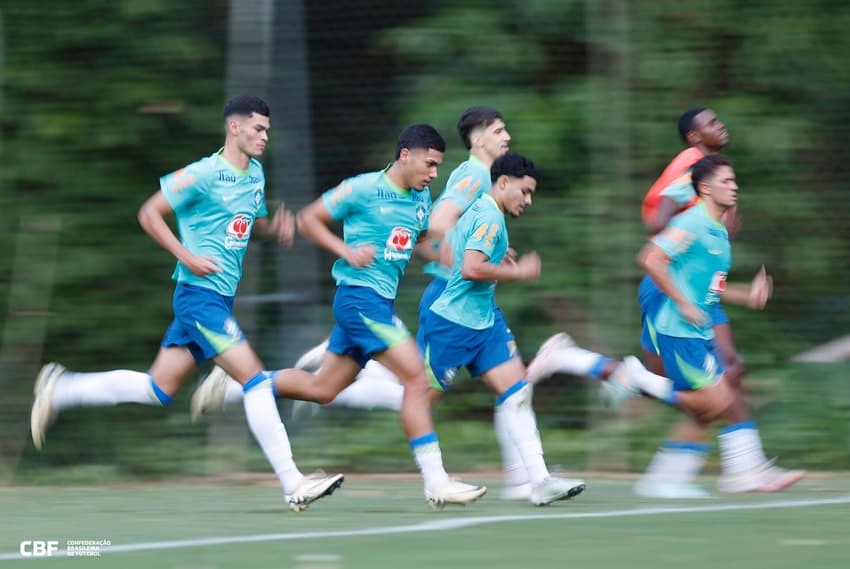 seleção brasileira treino