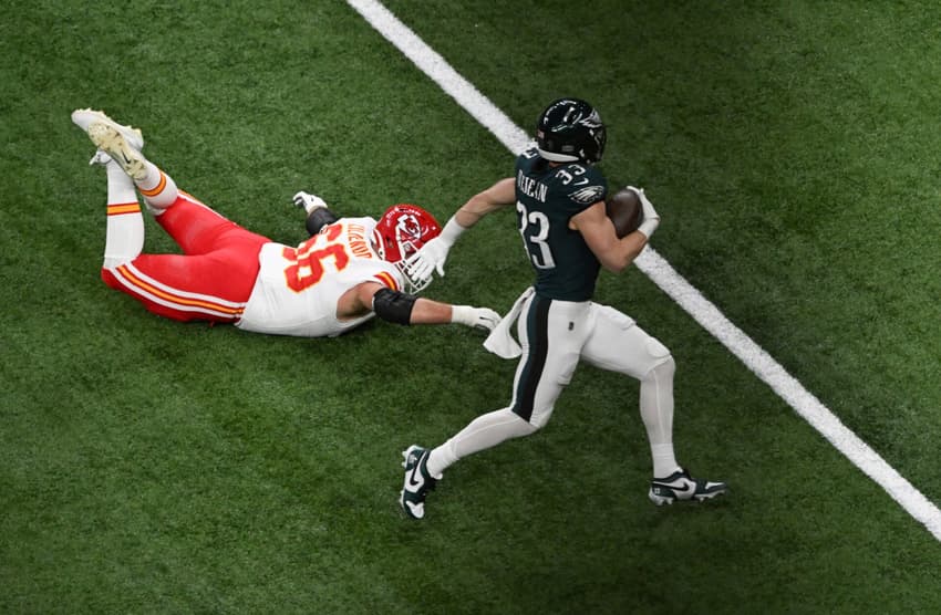 Super Bowl LIX between the Kansas City Chiefs and the Philadelphia Eagles &#8211; Game