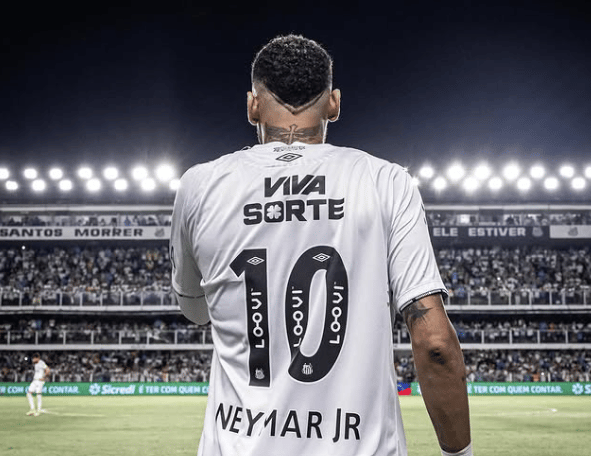 Viva Sorte fechou patrocínio com o Santos após a chegada de Neymar