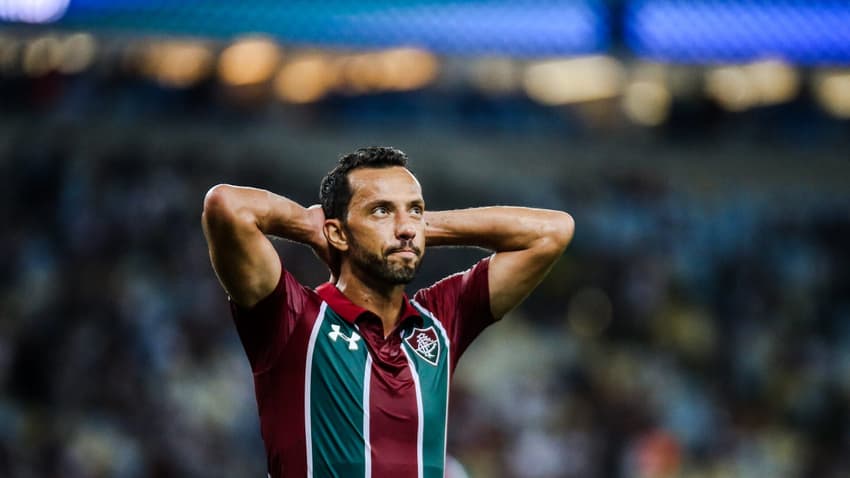 Nenê pelo Fluminense na Sul-Americana de 2020