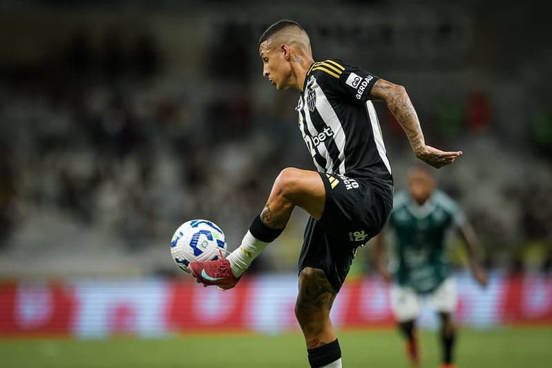 Guilherme Arana, lateral do Atlético-MG (Foto: Pedro Souza/Atlético)