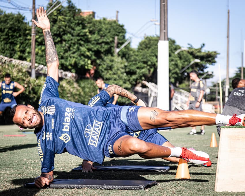 Guilherme é o artilheiro do Campeonato Paulista com 10 gols. (Foto: Fotos: Raul Baretta/ Santos FC)