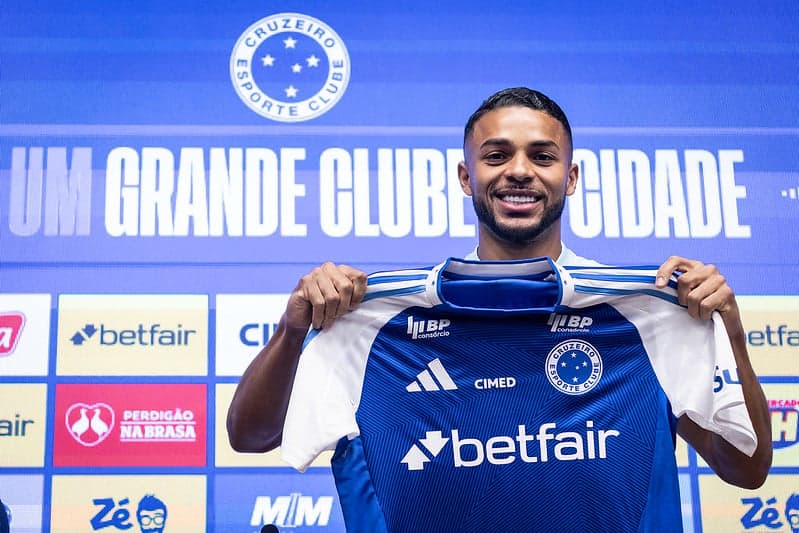 Wanderson, atacante do Cruzeiro (Foto: Gustavo Aleixo/Cruzeiro)