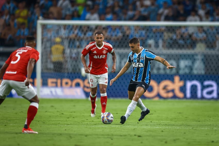 Jogo de ida do Gre-Nal.(Foto: LUCAS UEBEL/GREMIO FBPA)