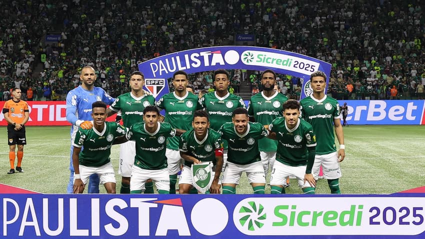 Elenco do Palmeiras Paulistão 2025 Campeonato Paulista