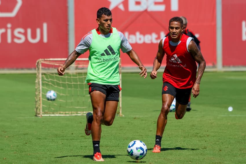 Braian Aguirre, lateral-direito do Internacional. Foto: Ricardo Duarte/SC Internacional