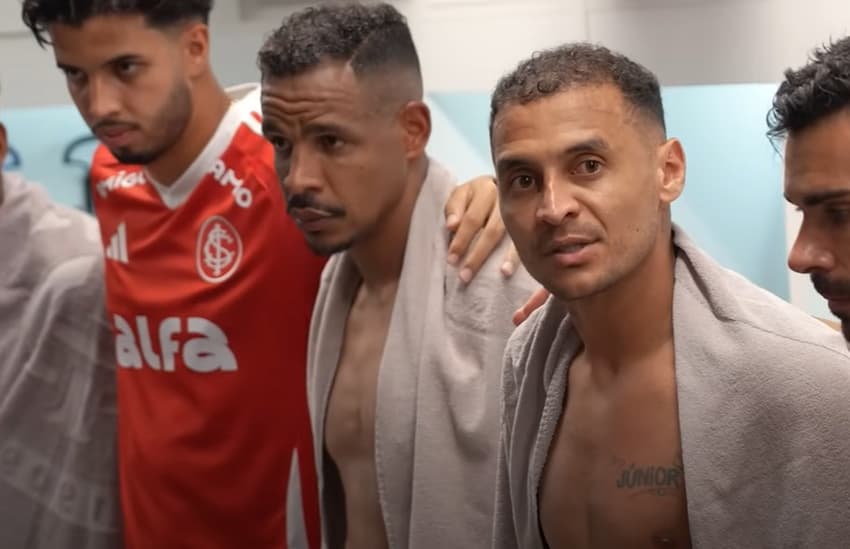 Alan Patrick em discurso antes do Gre-Nal 446. Foto: reprodução