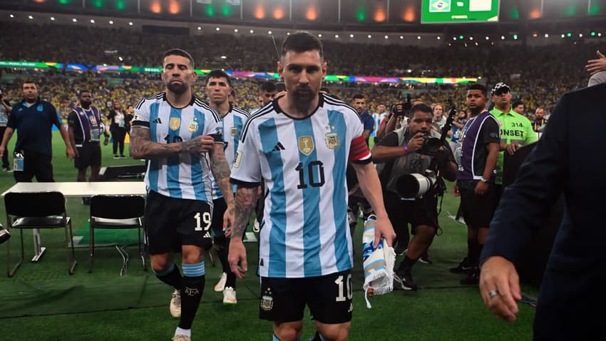 Argentina x Brasil – confusão nas Eliminatórias