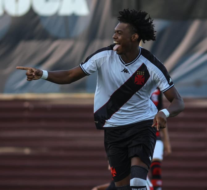 GB comemorando gol do Vasco contra o Flamengo (Foto: Dikran Sahagian/Vasco)