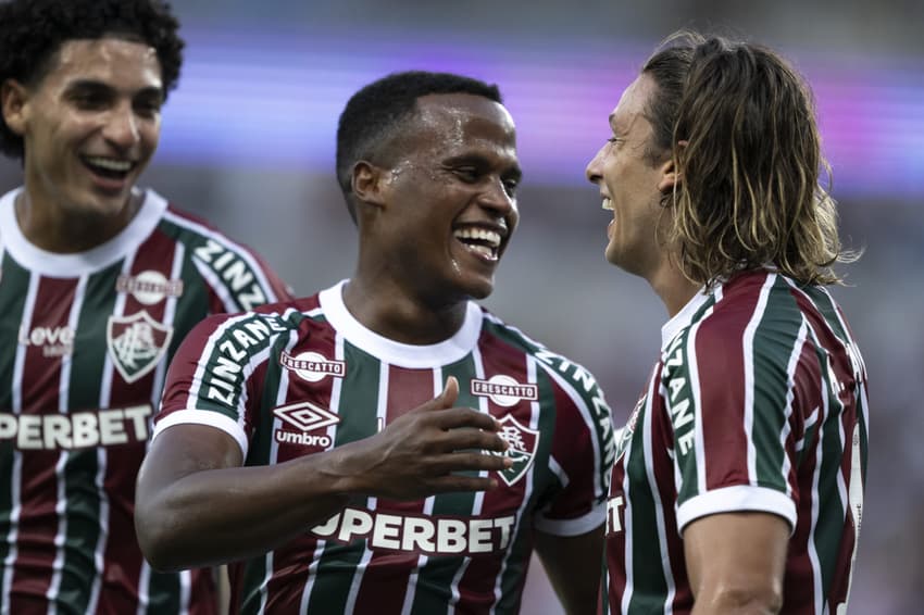 Dupla Arias e Canobbio foi o destaque do Fluminense