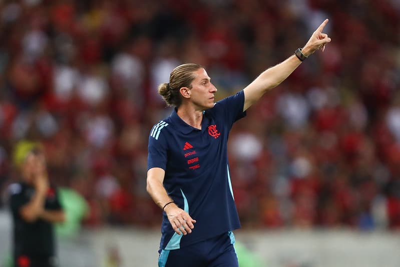 Filipe Luís em Flamengo x Vasco (foto: Gilvan de Souza/CR Flamengo)