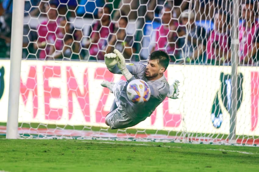 Tiago Volpi em Juventude x Grêmio. (Foto: Luiz Erbes/AGIF)