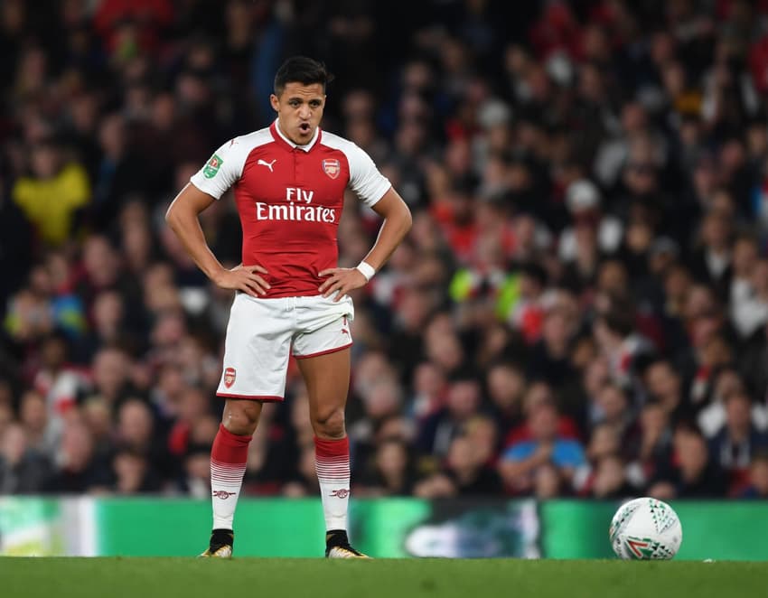 Alexis Sánchez pelo Arsenal