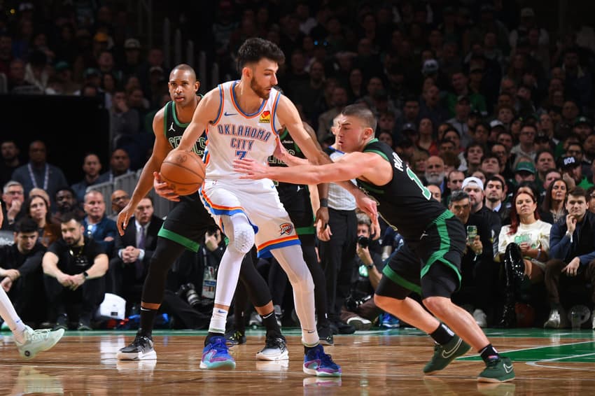 Oklahoma City Thunder v Boston Celtics