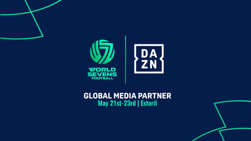 A DAZN transmitirá a World Sevens Football, novo torneio de futebol feminino (Foto: Reprodução/DAZN)