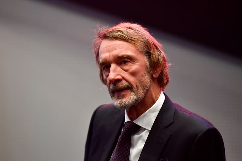 Jim Ratcliffe, dono da INEOS, é co-proprietário do Manchester United desde 2024 (Foto: Reprodução/Twitter)