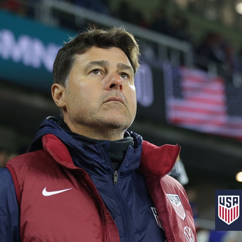 Mauricio Pochettino, treinador da seleção dos Estados Unidos