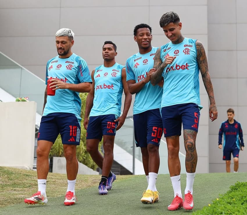 treino flamengo