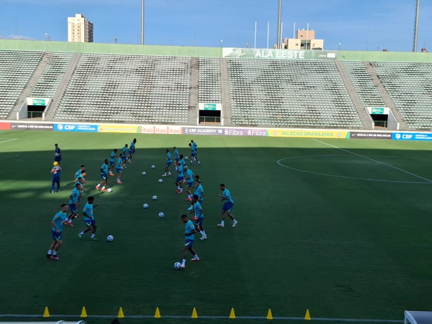 Seleção tem se habituado a poucos treinos antes do 1º jogo