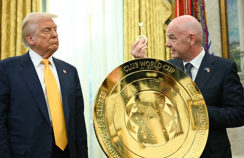 Donald Trump e Gianni Infantino