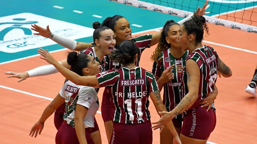 Fluminense x Barueri nas quartas da Superliga 24/25 (Foto: Mailson Santana/ Fluminense FC)