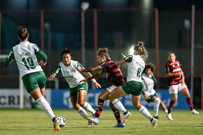 Palmeiras vence o Flamengo pelo Brasileirão Feminino (Foto: Divulgação/CBF)