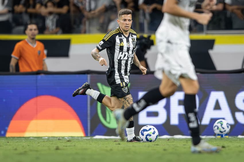 Bernard em jogo do Atlético-MG (Foto: Pedro Souza / Atlético)