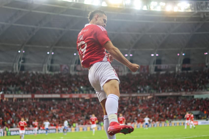 Internacional x Cruzeiro - Brasileirão 2025 - Rafael Borré voltou a marcar após 11 jogos (Foto: Ricardo Duarte/SC Internacional)