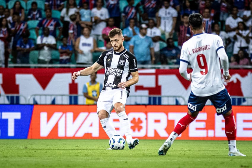 Partida entre Bahia e Ceará, pelo Brasileirão 2025 (Foto: Gabriel Silva/Ceará SC)
