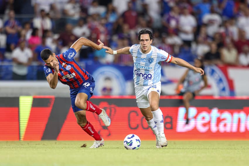 Nicolas em Paysandu x Bahia, no estádio Mangueirão, pela Copa do Brasil 2025 (foto: Fernando Torres/AGIF).