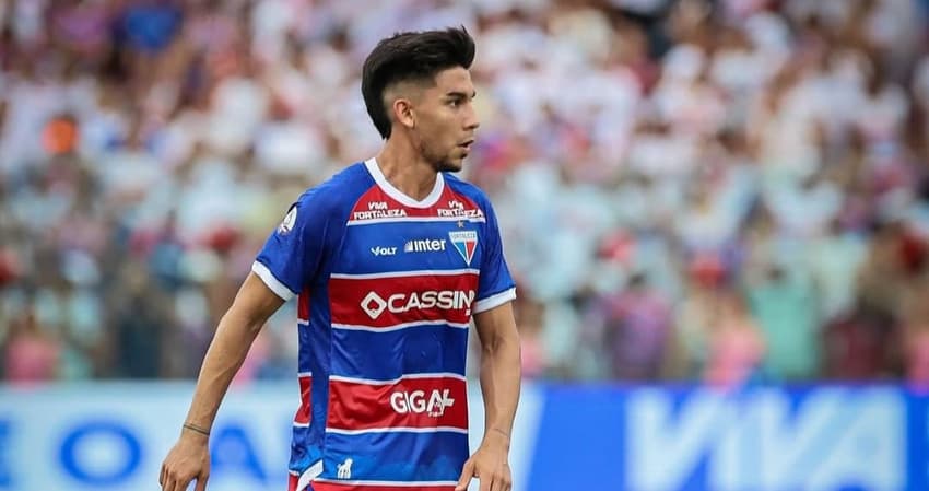 Pol Fernández em partida do Fortaleza (Foto: reprodução/Instagram)